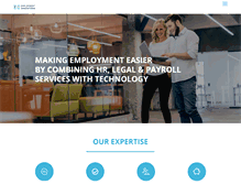 Tablet Screenshot of employmentinnovations.com